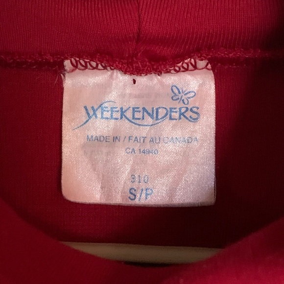 Vintage Red Turtle Neck Sweater Dress - Picture 2 of 2